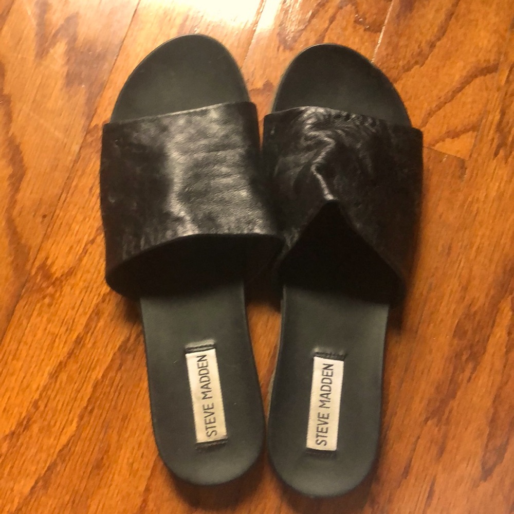 Steve Madden sandals- worn once.